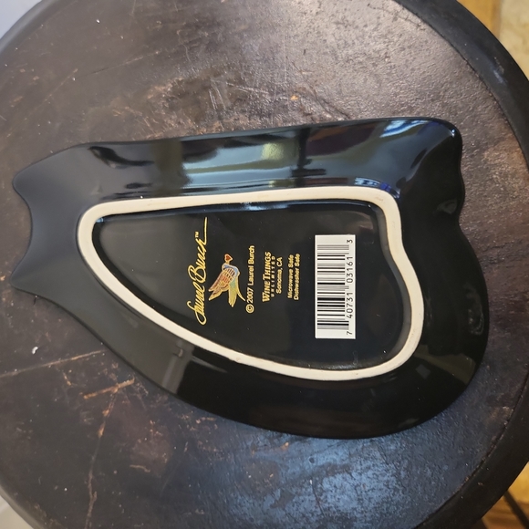 Laurel Burch Porcelain Cat Plate 8" - Picture 4 of 8